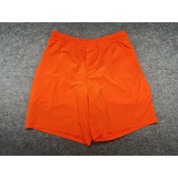 lululemon athletica Other - Lululemon Pace Breaker Shorts Mens Medium Orange Lined Athletic 7" LM7APKS